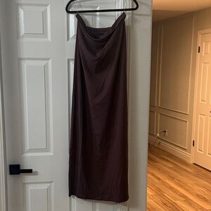 a new day Dark Brown Maxi dress